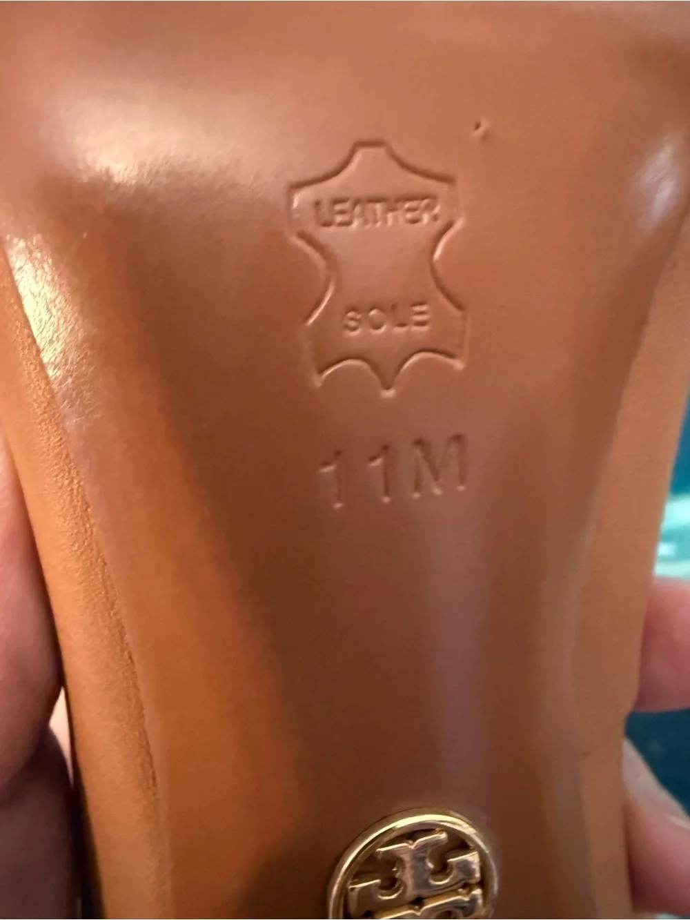 Tory Burch sleek leather